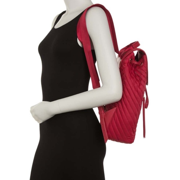 HP3 New ♥️ Tory Burch Quilted Nylon Backpack - Picture 3 of 14